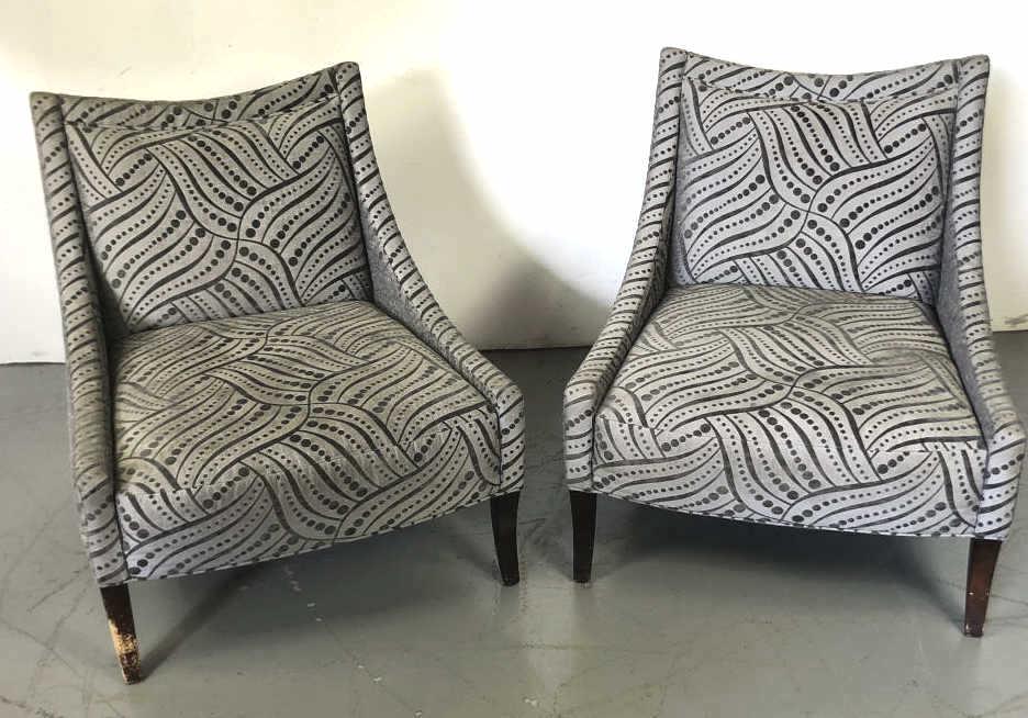 A Pair of Baker Lounge Chairs (1 of 6)