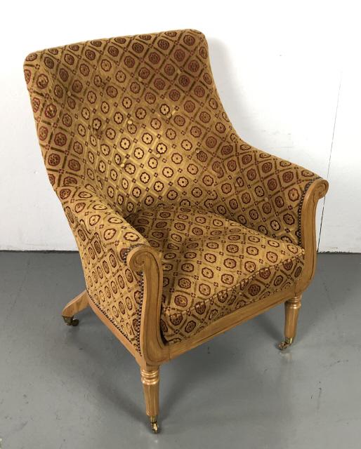 George Smith Upholstered Library Chair (1 of 5)