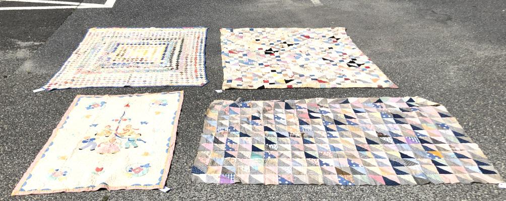 A Group of 4 Patchwork Quilts (1 of 16)
