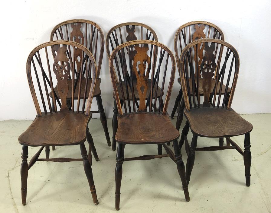 A Group of 6 Windsor Chair (1 of 12)