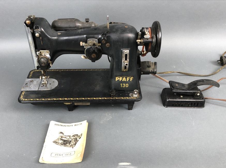 A Pfaff Sewing Machine, Model 130 (1 of 7)