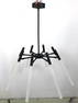Kohler Metal-Glass Adjustable 8 Light Chandelier