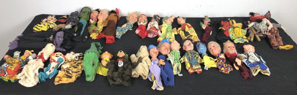 A Group of Hand Puppets and String Puppets (1 of 11)