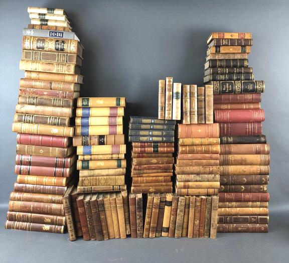 100 Mostly Scandinavian Leather Bound Books (1 of 5)