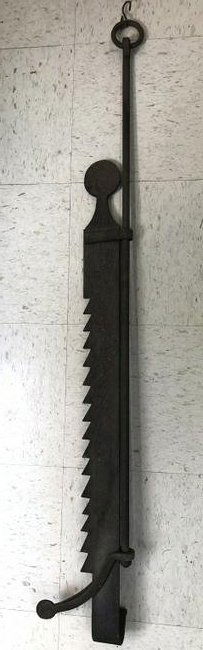 French Antique Iron Trammel (1 of 6)