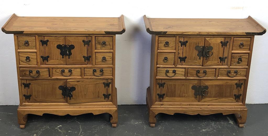 A Pair of Asian Style Cabinets (1 of 4)