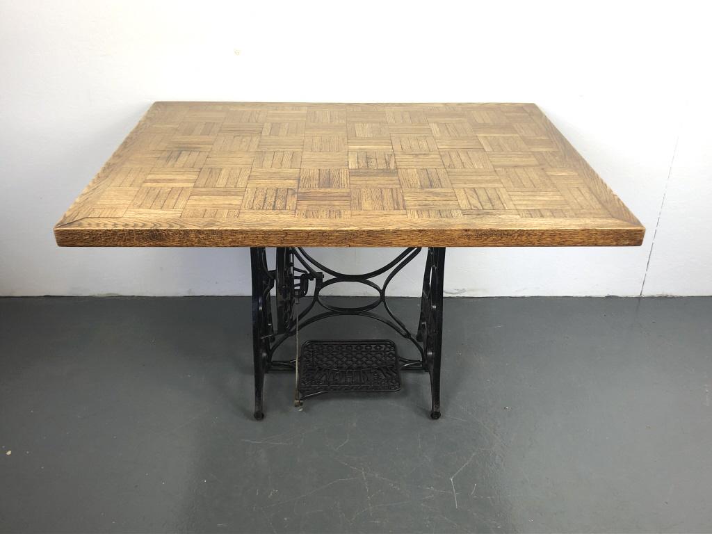 A Parquet Top Sewing Machine Table (1 of 7)