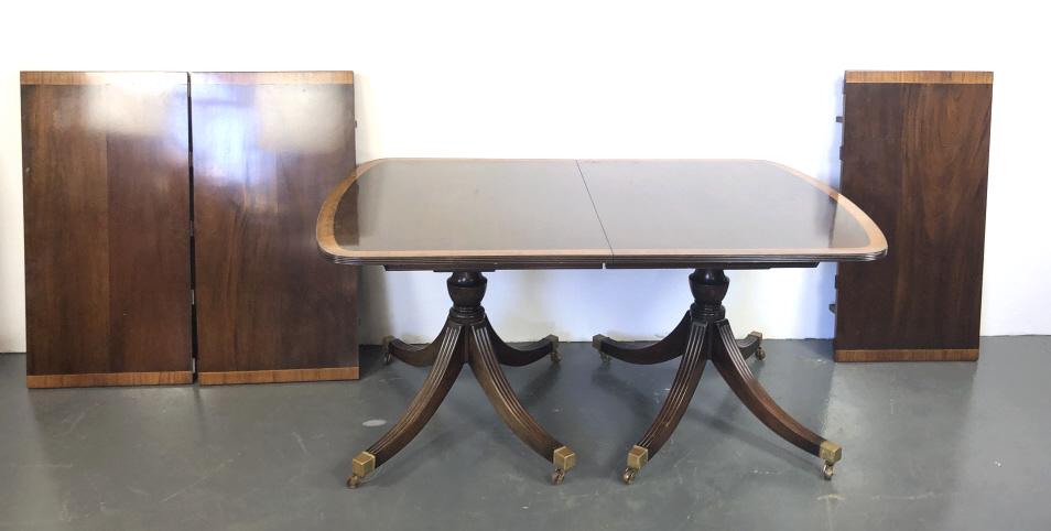 Smith and Watson Double Pedestal Dining Table (1 of 7)