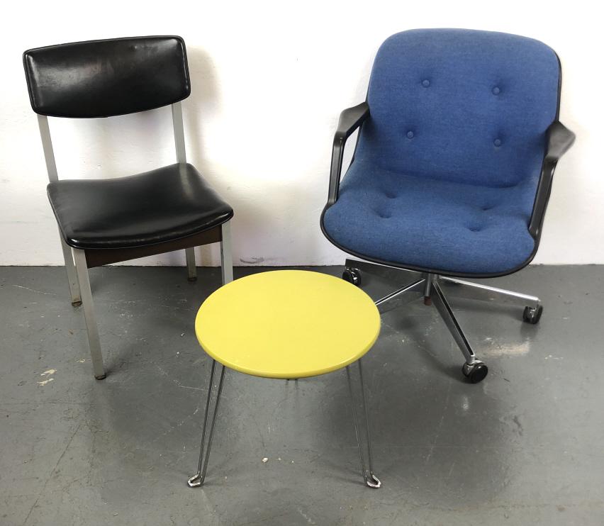 Thonet Metal & Upholstered Side Chair (1 of 8)