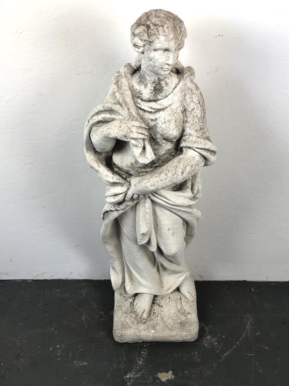 Neoclassical Style Portland Cement Statue (1 of 4)