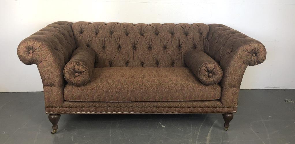 Lillian August Paisley Upholstered Sofa (1 of 7)