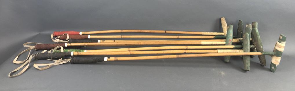 Group of 8 Gray's Bamboo Polo Mallets (1 of 5)