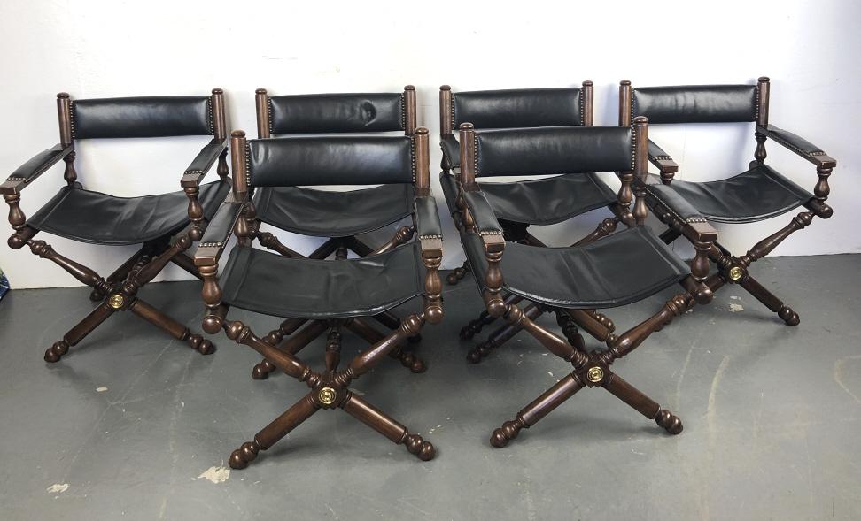 Set of 6 Lillian August Director Style Chairs (1 of 7)