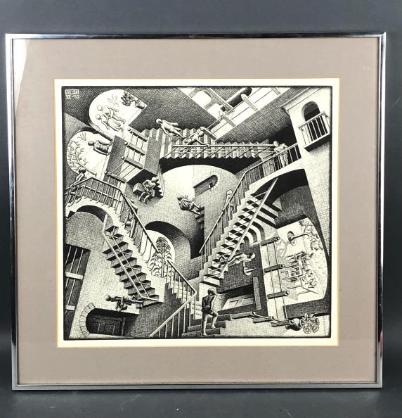 M.C. Escher -"Relativity" (1 of 4)