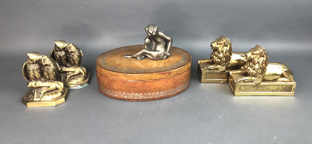 Maitland Smith Style Lidded Box (1 of 9)