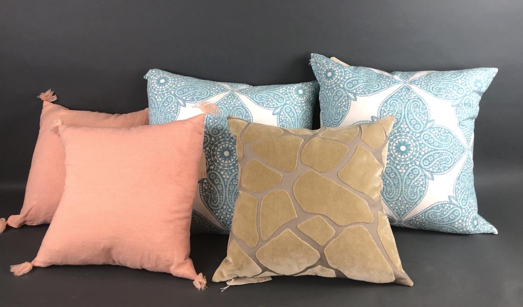 Pair of Paisley Pillows (1 of 6)