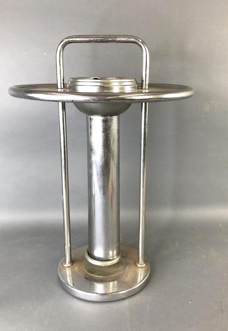 Art Deco Style Chrome Floor Ashtray (1 of 8)