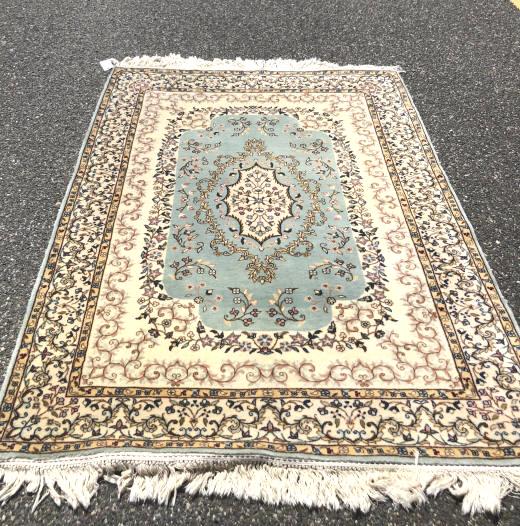 Kerman Style Floral Decorated Rug (1 of 5)