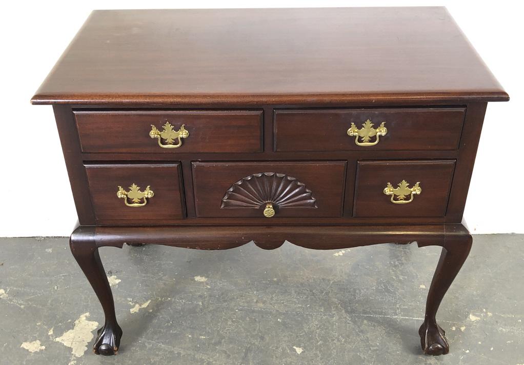 Federal Style Mahogany Lowboy (1 of 7)