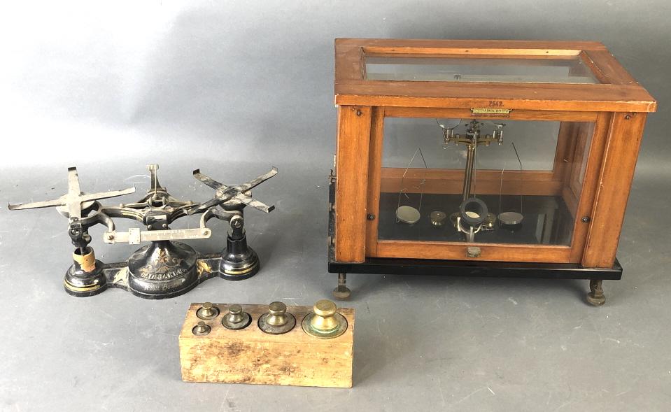 Wilhelm H.F. Kuhlmann Scientific Balance Scale (1 of 8)