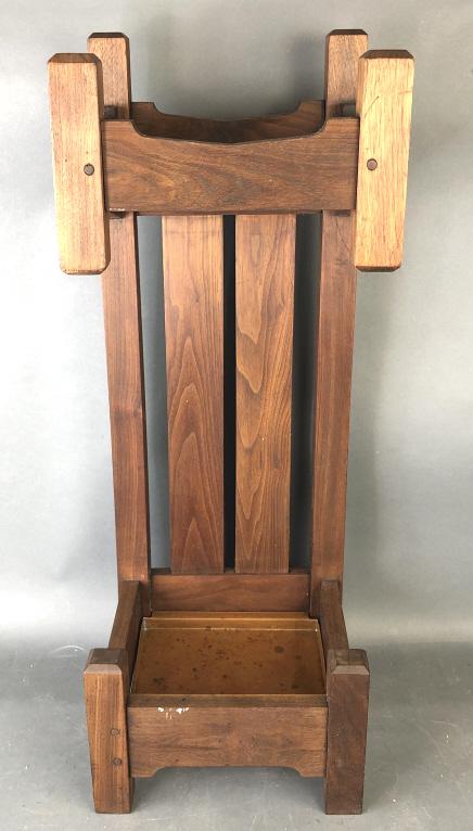 Arts and Crafts Style Umbrella Stand (1 of 6)
