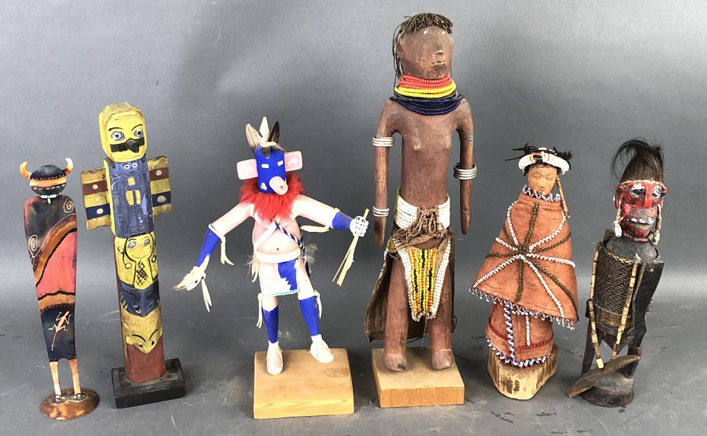 Group of Tribal Figures and Dolls (1 of 10)