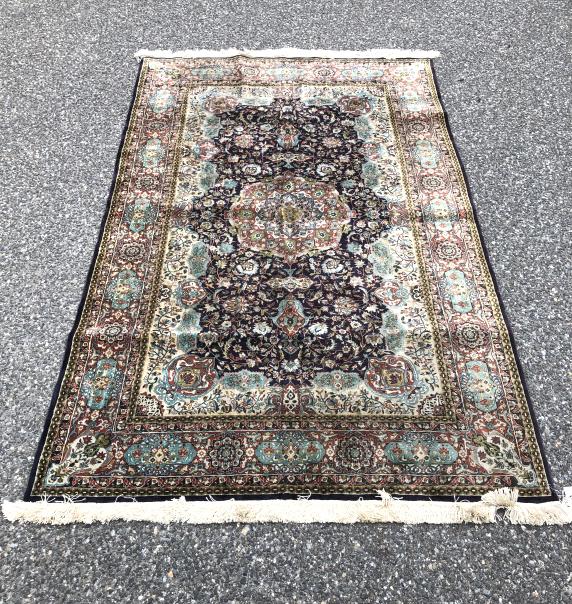 Persian Style Silk Scatter Rug (1 of 6)