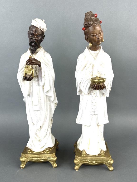 2 Asian Style Porcelain Figures (1 of 8)