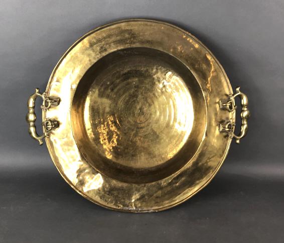 Large Copper Bowl with Handles (1 of 6)