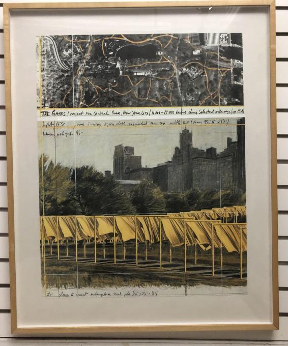 Central Park -  The Gates by Christo Poster (1 of 4)