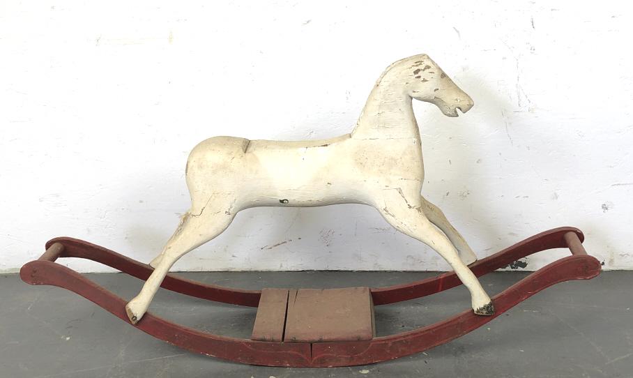 Primitive Painted Rocking Horse (1 of 6)