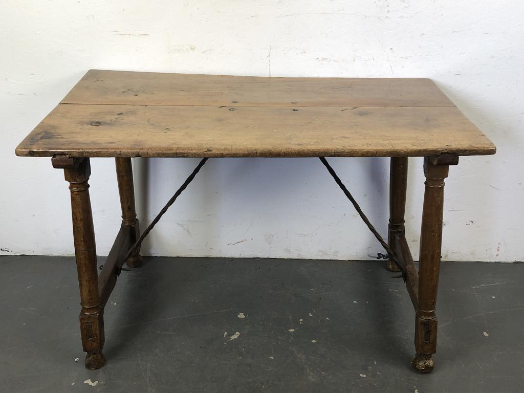 North European Antique Trestle Table (1 of 8)