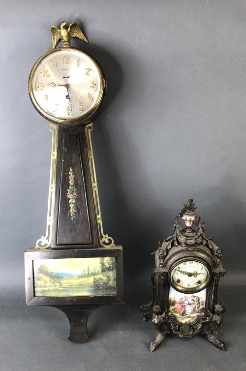 8 Day Gilbert Banjo Clock (1 of 8)