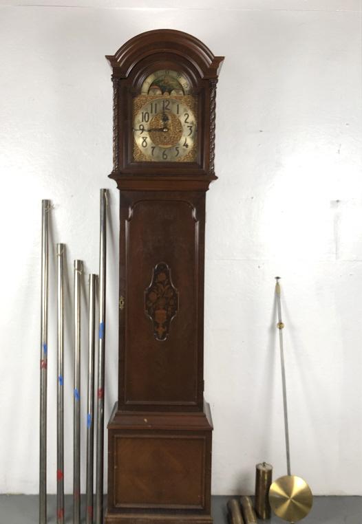 Tall Case Mahogany  Clock with 5 Chimes (1 of 11)
