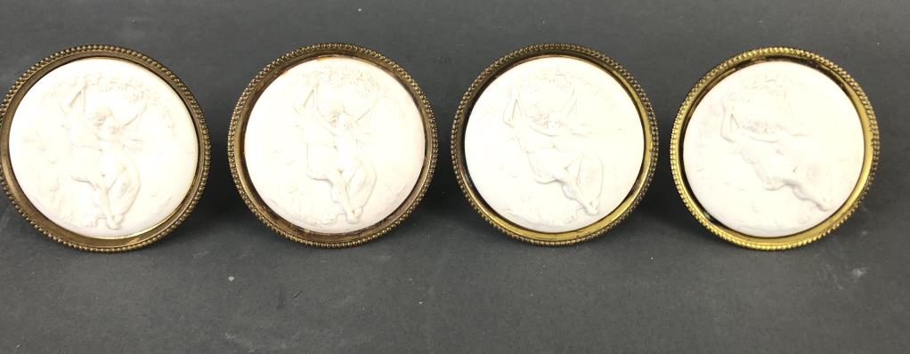 Set of 4 Wedgewood Curtain Tie Backs (1 of 5)