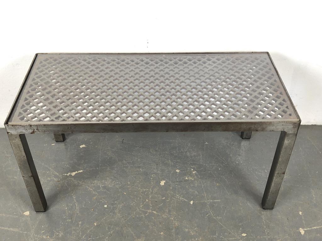 Cast Iron Grate Low Table (1 of 3)