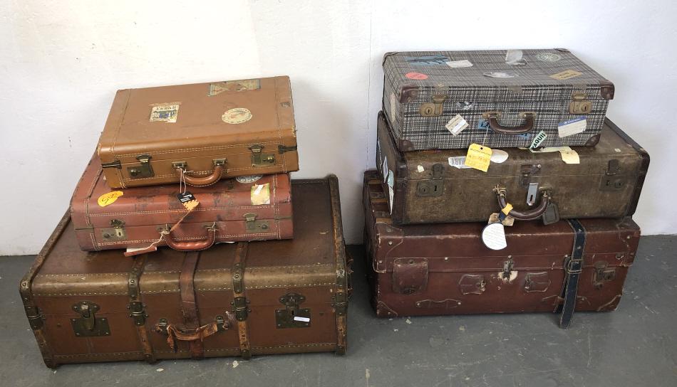 Group of Vintage Luggage (1 of 15)