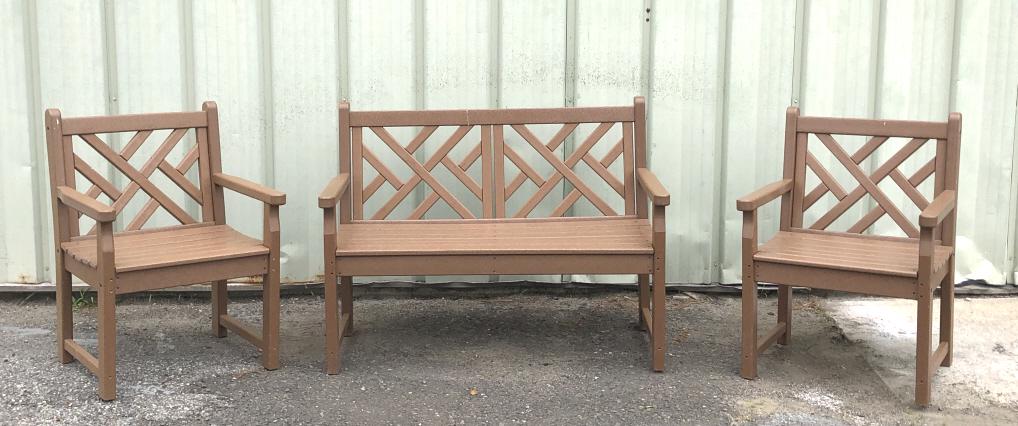 Polywood 3 Piece Patio Set (1 of 9)