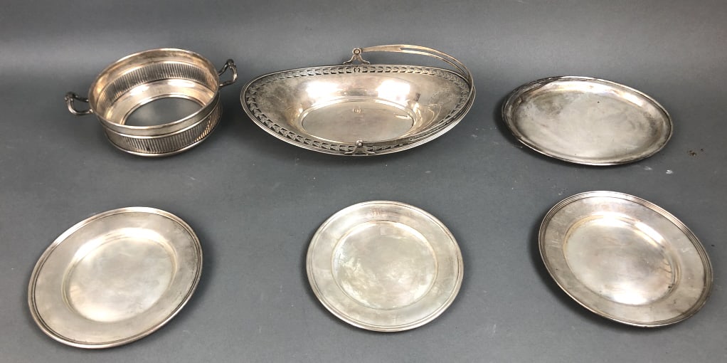 Sterling Silver Bread Basket (1 of 14)