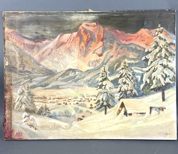 Alpine Dusk Scene (1 of 12)