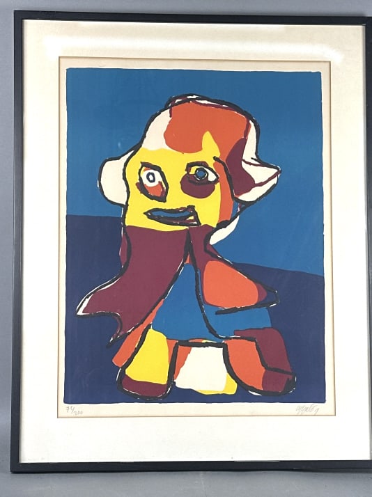 Karel Appel Lithograph, Little Boy (1 of 7)