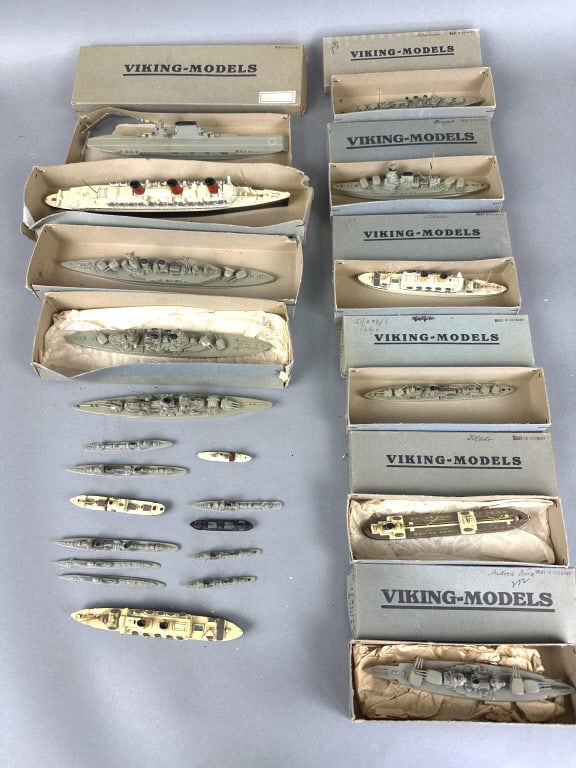 Group of Viking Model Diecast Ships (1 of 8)