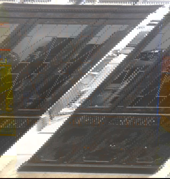 Maitland Smith Chinoiserie Style Breakfront (1 of 9)