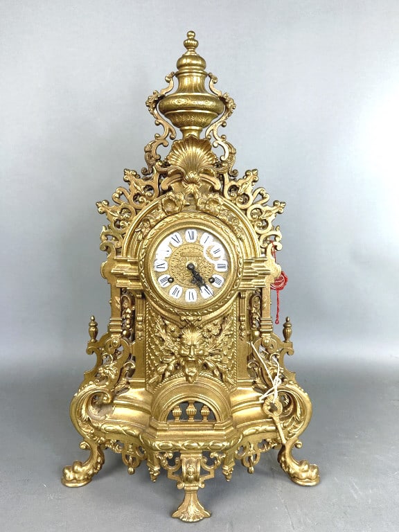 Brass / Bronze Mantle Clock (1 of 6)
