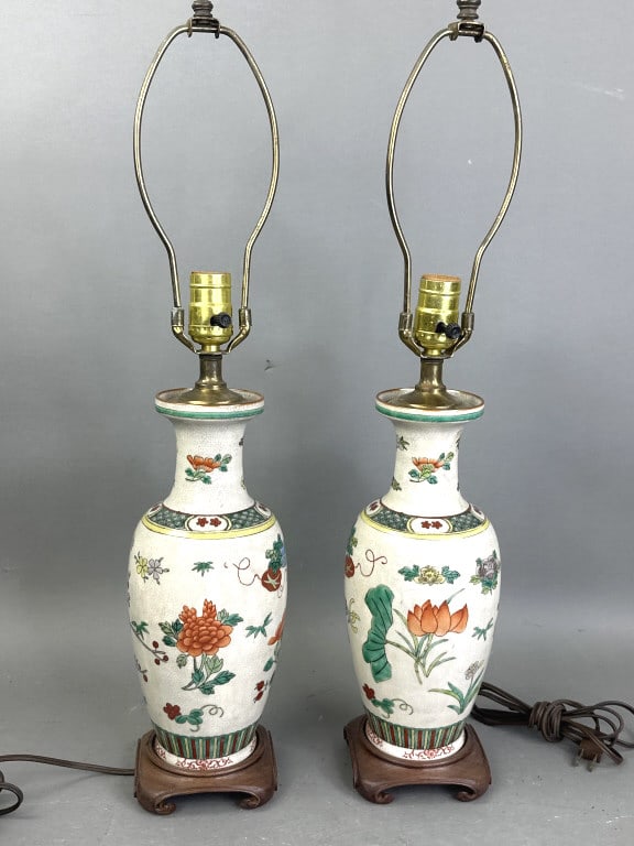 Pair of Asian Lamps (1 of 6)