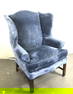 Georgian Style Mahogany Upholstered Armchair