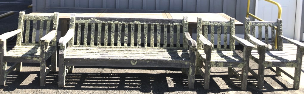 Teak Patio Set (1 of 5)