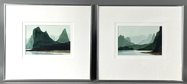 2 Barbara Scullin Watercolors