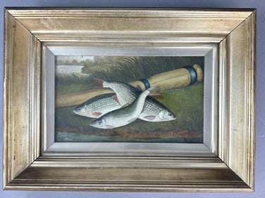 Oil Painting of Fish