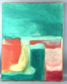 Abstract painting by Frank d'Autilia, 1952